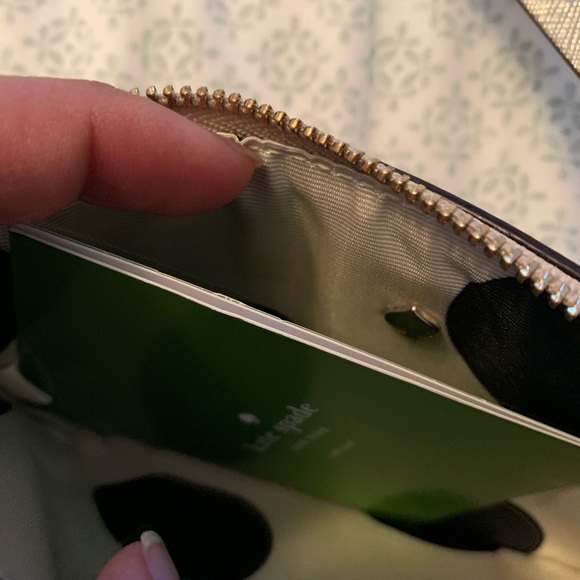 Kate Spade Metallic Gallery Drive Kerr Wristlet - Picture 4 of 4
